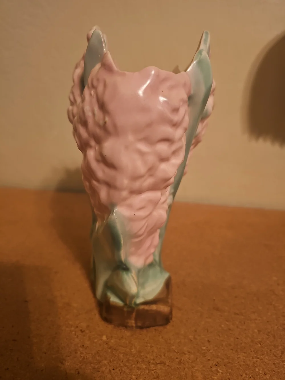 McCoy Pink Hyacinth Vase, Early 1950s, Very Crisp Details, GVC